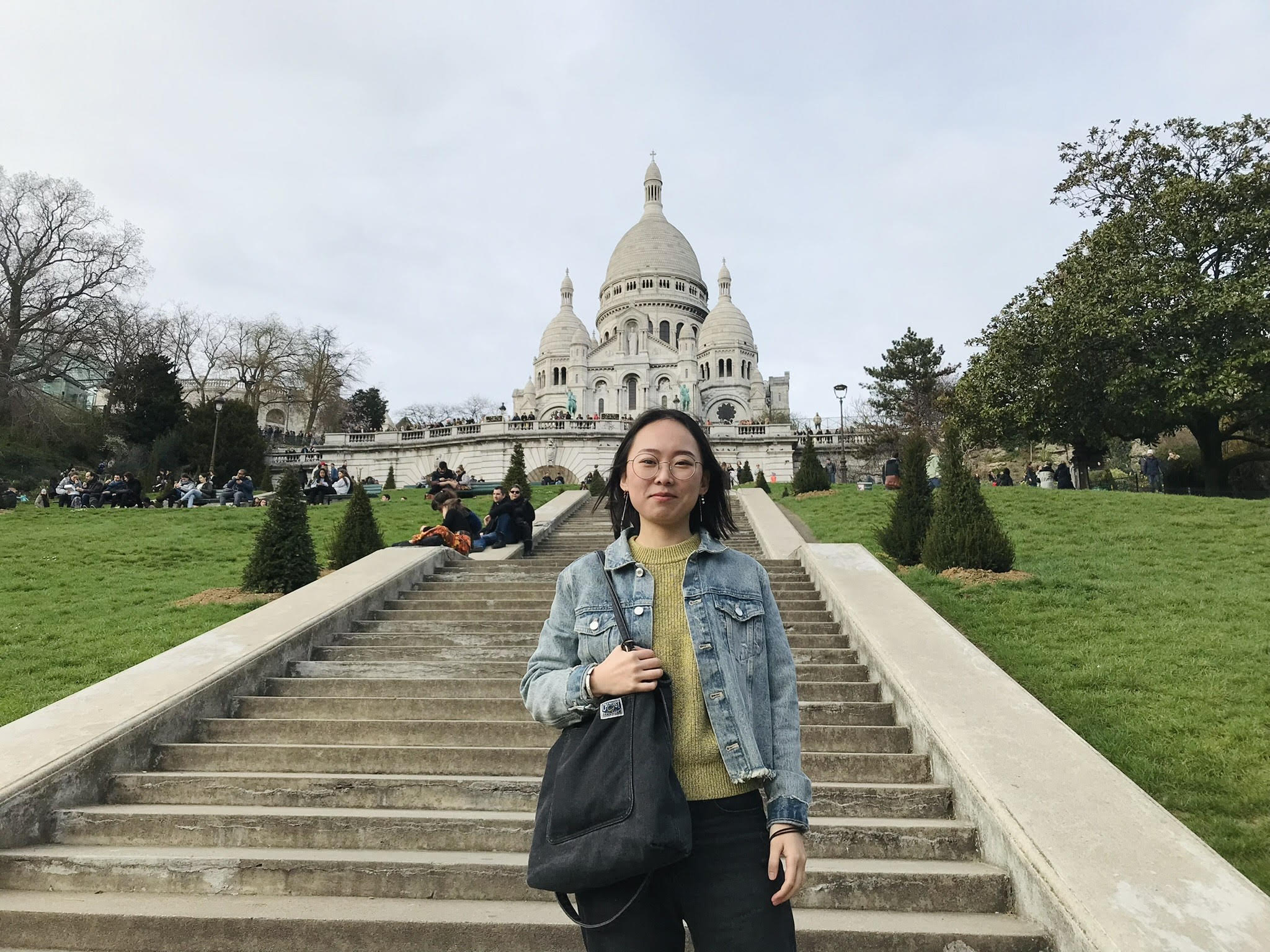 Le Sacrée Coeur à Paris durant mes études de Master à SKEMA.