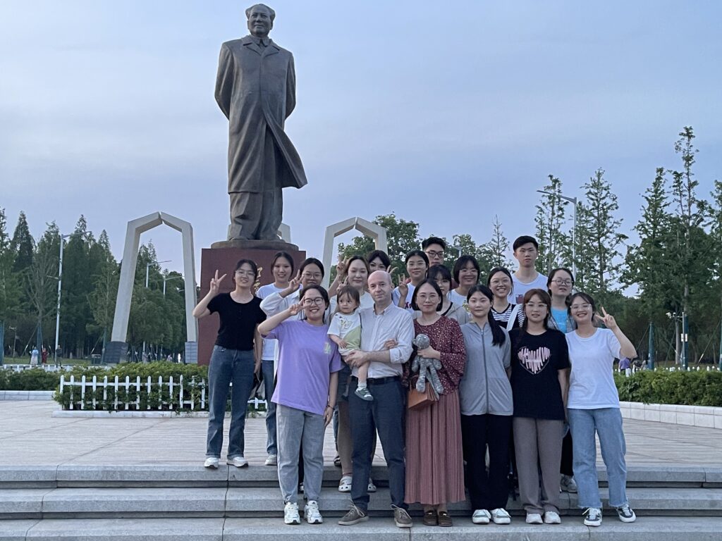 Statue de Mao Zedong à l'Université de Xiangtan