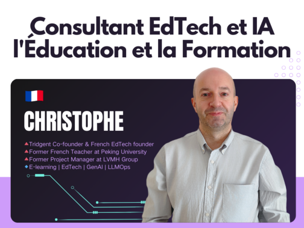 Consultant EdTech et IA pour l'Éducation et la Formation Linguistique