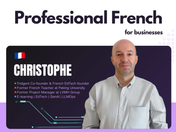 Professional French Courses – For Businesses